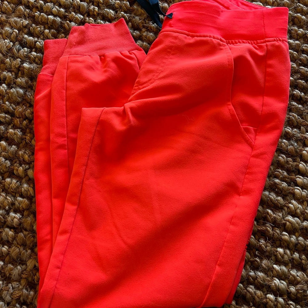 Figs Bright Orange Women's Pants